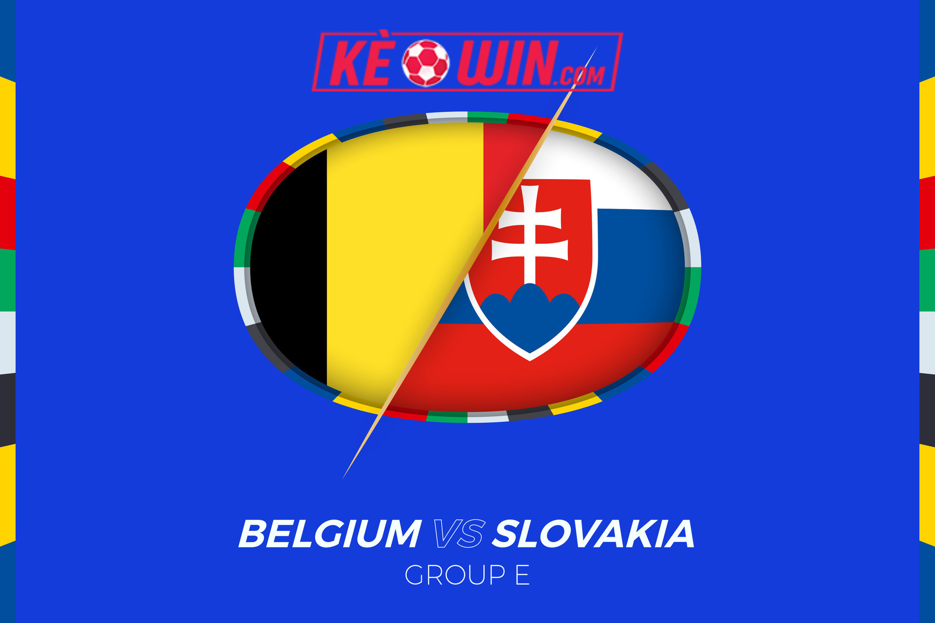 Bỉ vs Slovakia – Kèo bóng đá 23h00 17/06/2024 – Euro 2024