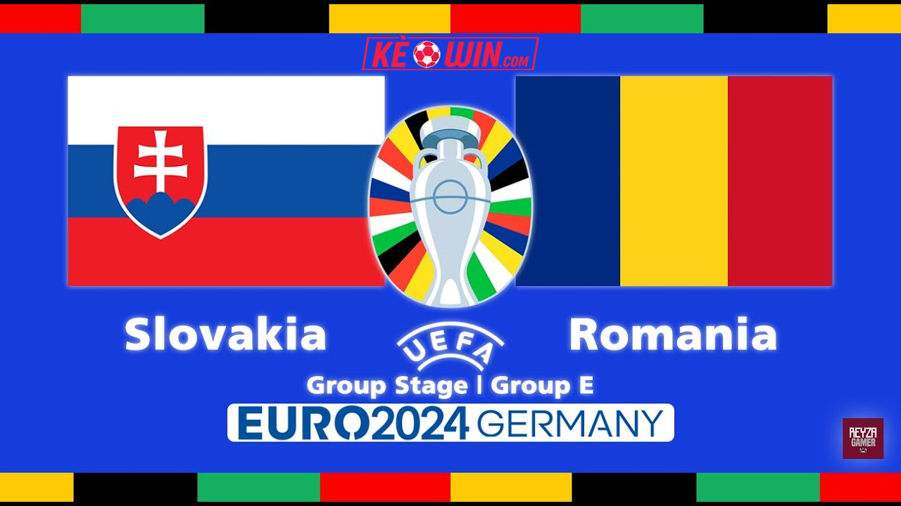 Slovakia vs Romania – Kèo bóng đá 23h00 26/06/2024 – Euro 2024